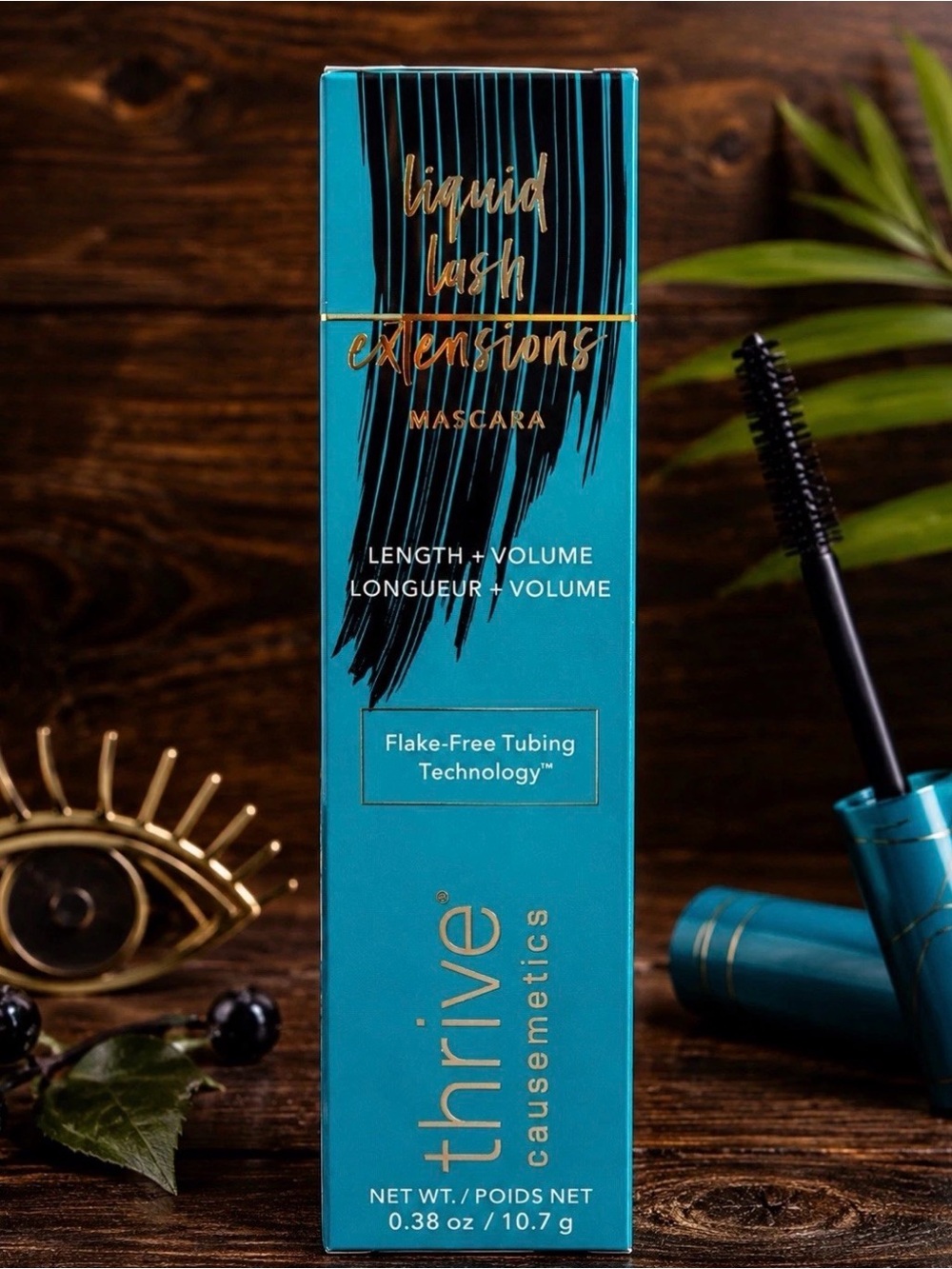 Thrive Causemetics Liquid Lash Extensions Mascara Brynn Rich Black